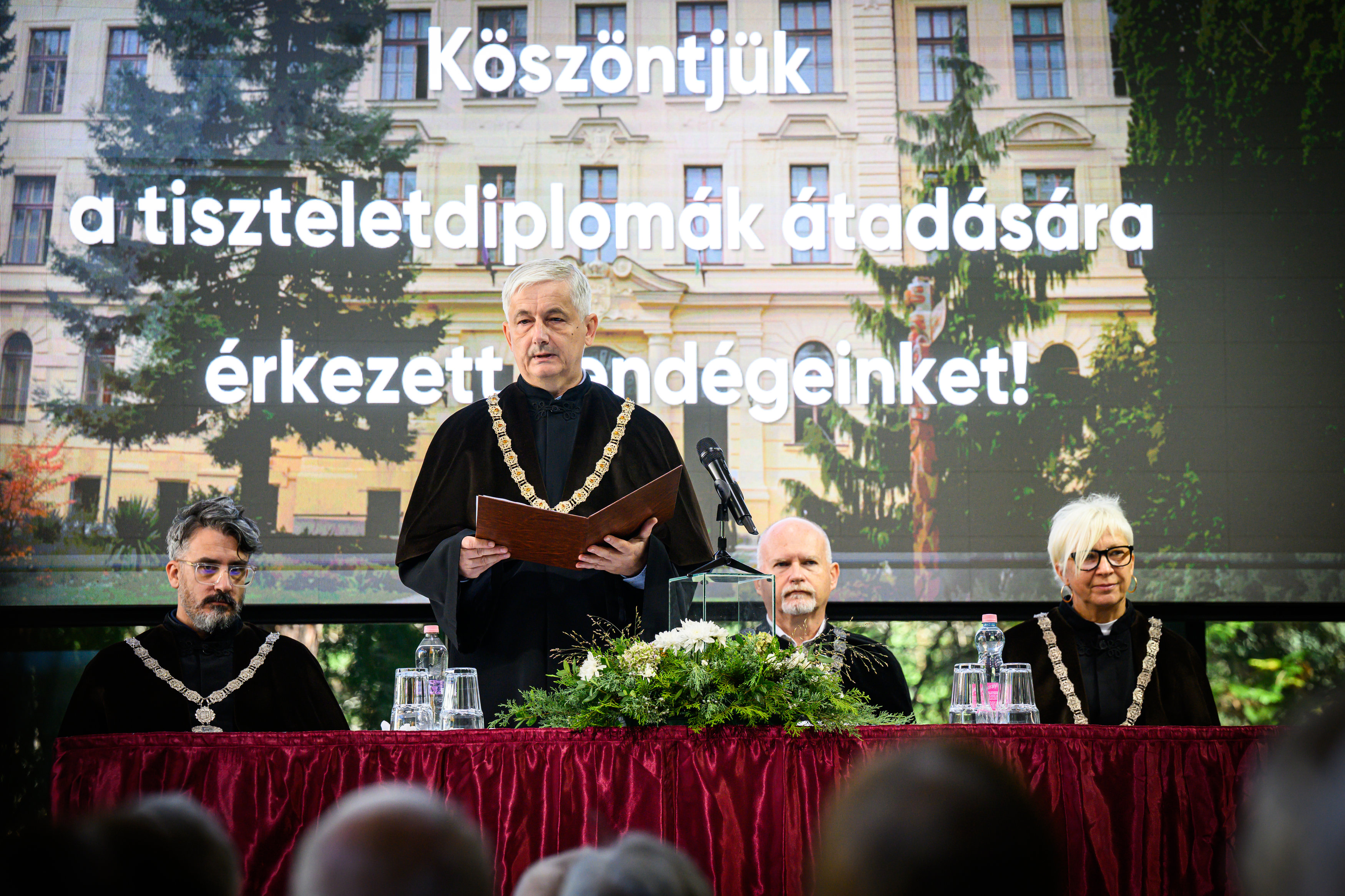 prof. dr. Magoss Endre ünnepi beszéde